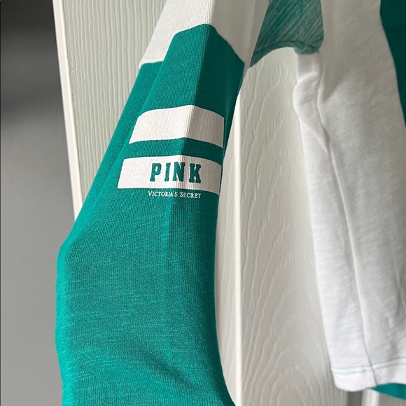 Victoria's Secret PINK Teal Sweater - Picture 2 of 4